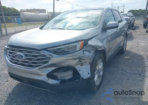 2020 Ford Edge Titanium z USA, uszkodzony, nr VIN 2FMPK4K90LBA75484